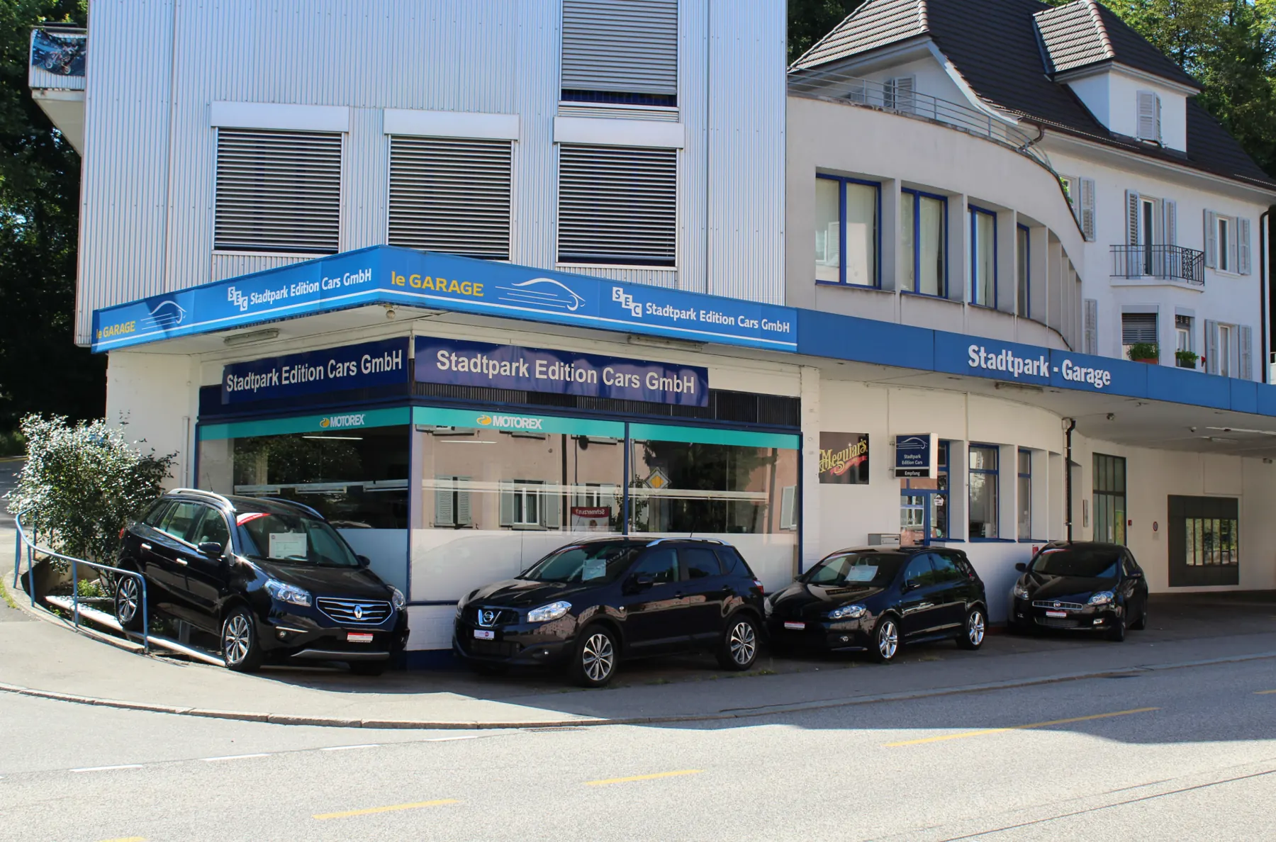 Garage der Stadtpark Edition Cars GmbH an der Baslerstrasse 77 in Olten